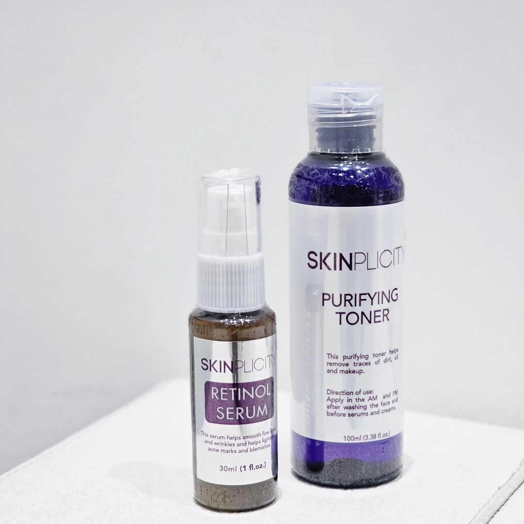 Retinol Serum & Puriying Toner